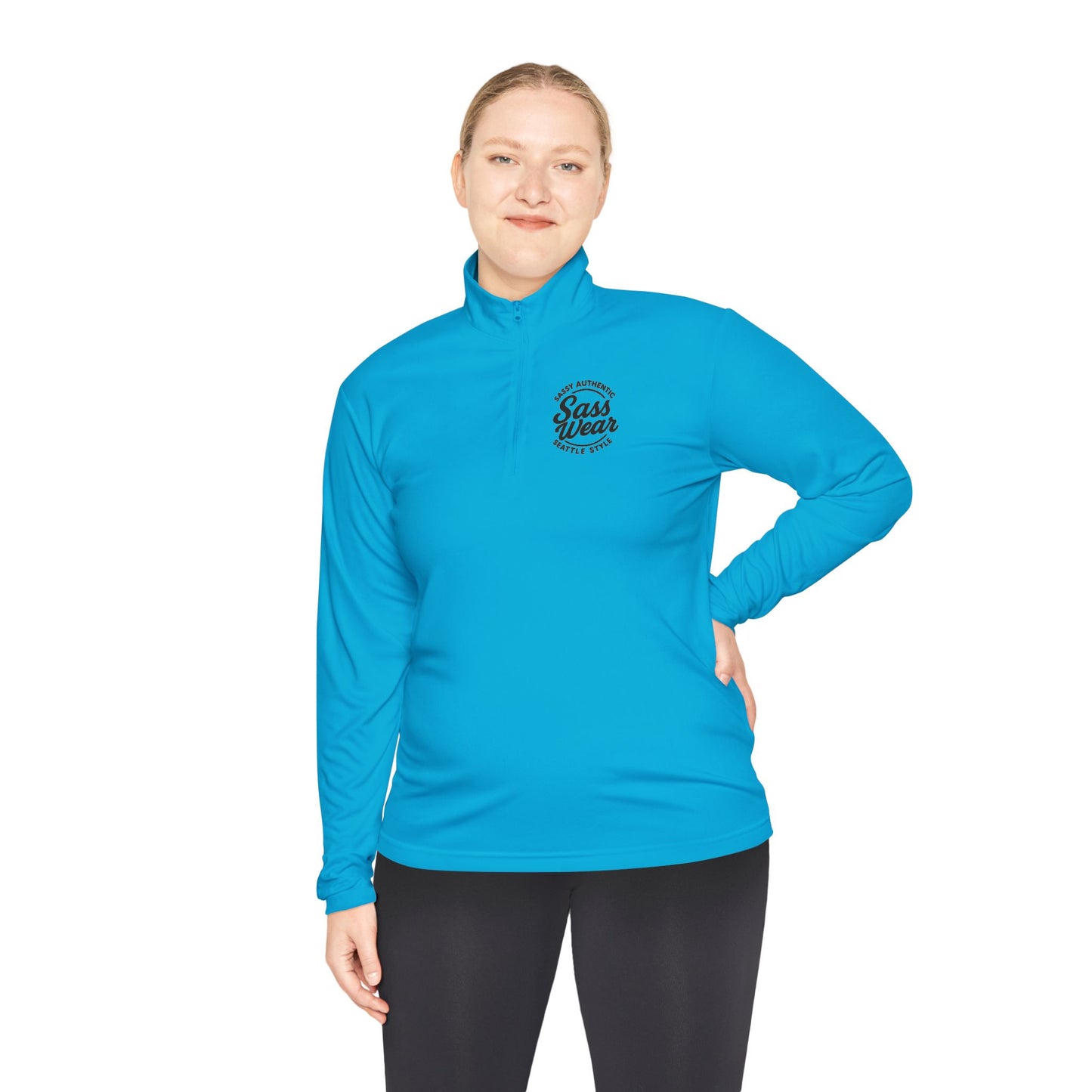 Sass Wear Unisex Quarter-Zip Pullover