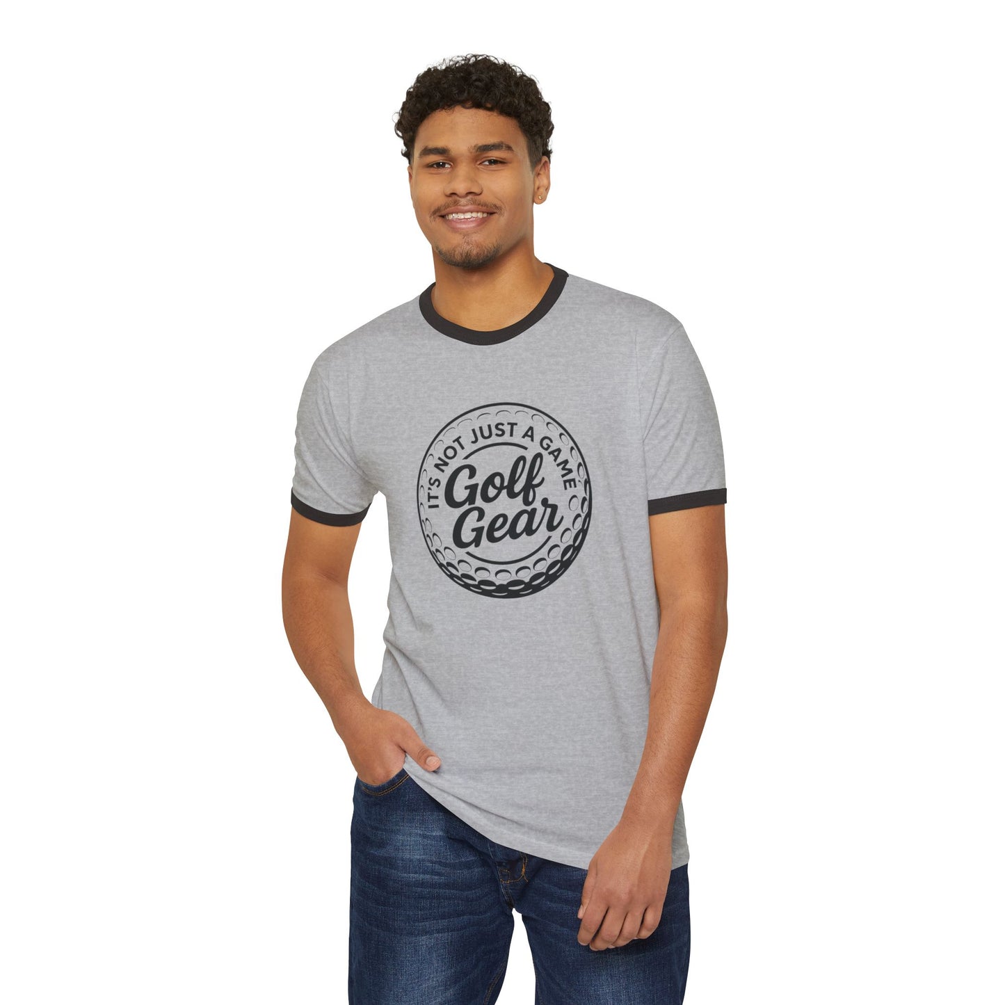 Golf Gear Cotton Ringer T-Shirt