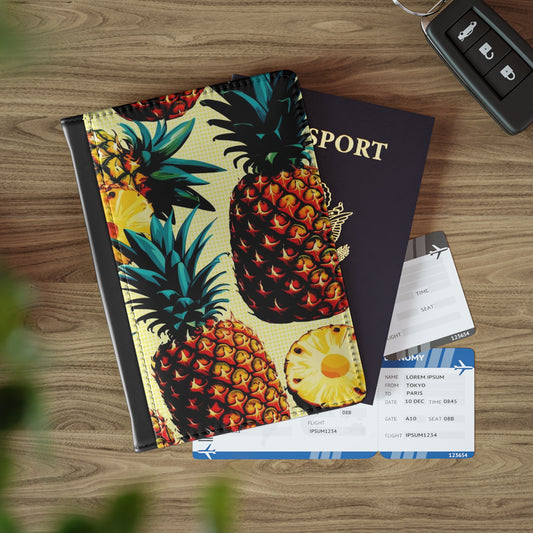 pineapples Passport Cover