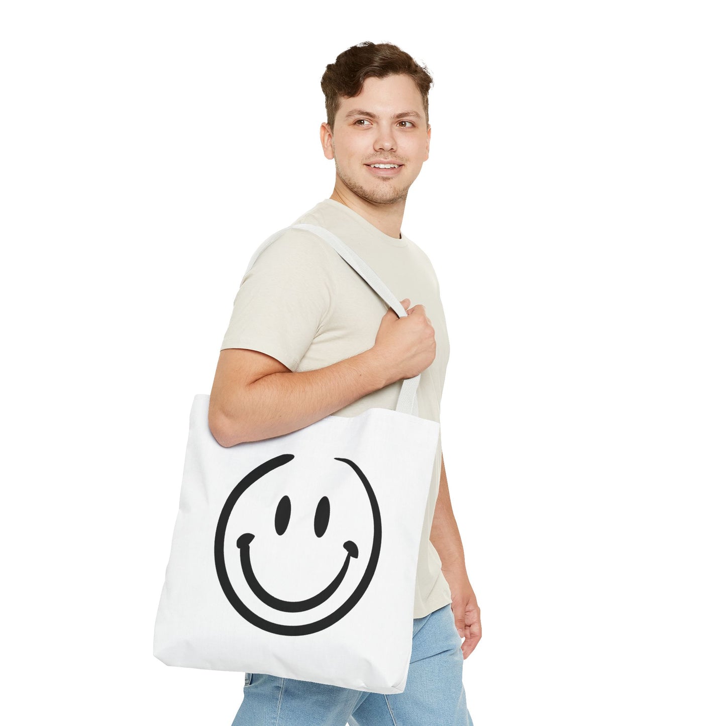 smiley face Tote Bag