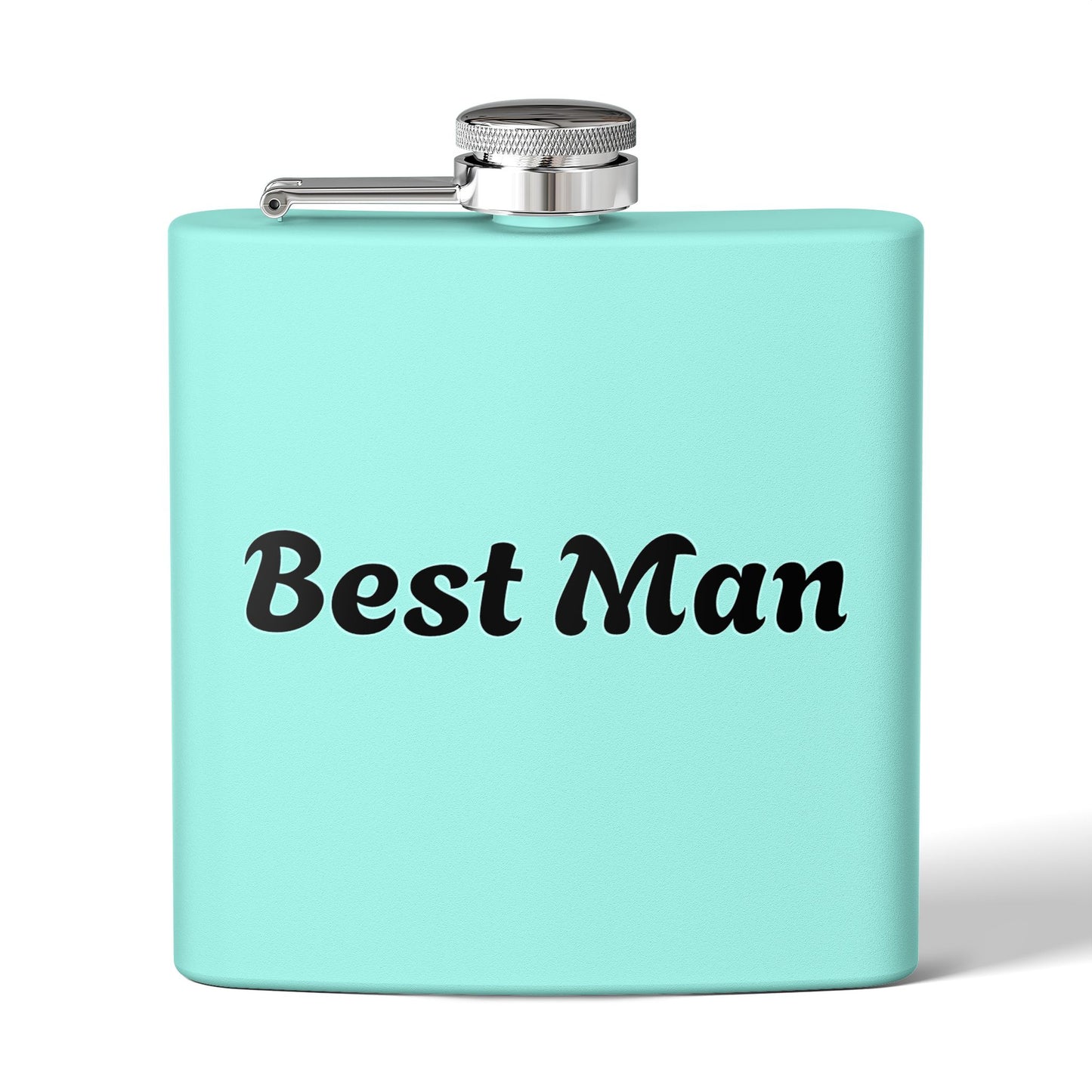 Best Man, Stainless Steel Flask