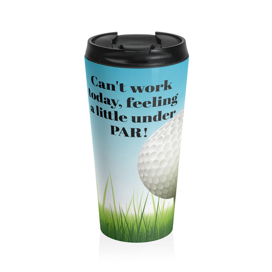 under PAR  golf Stainless Steel Travel Mug
