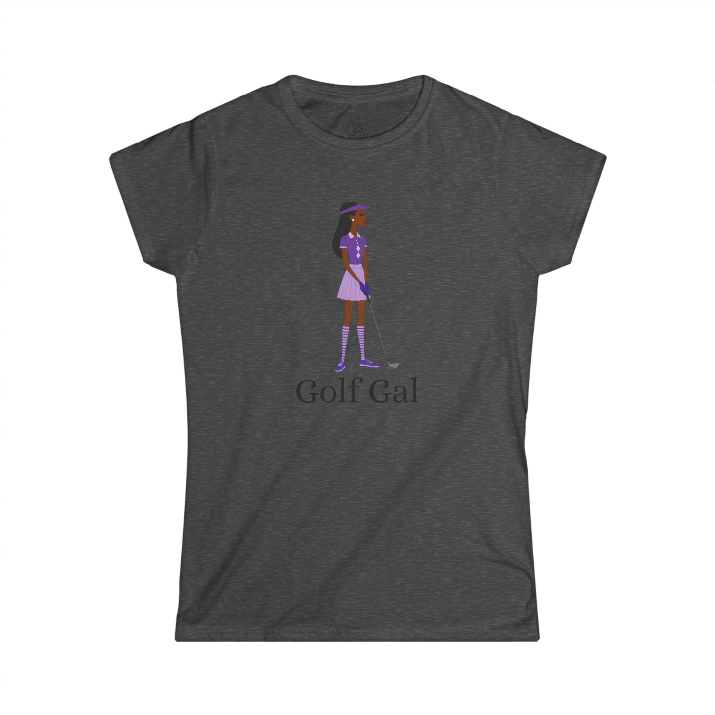 Golf Gal Women's Softstyle Tee Violet