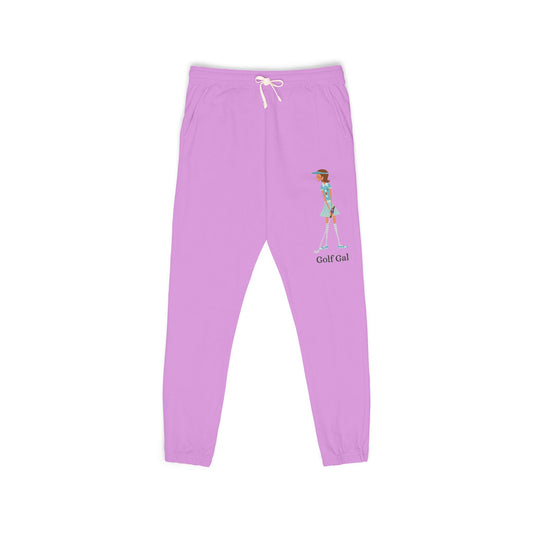 Golf Gal Garment-Dyed Fleece Sweatpants Ruby