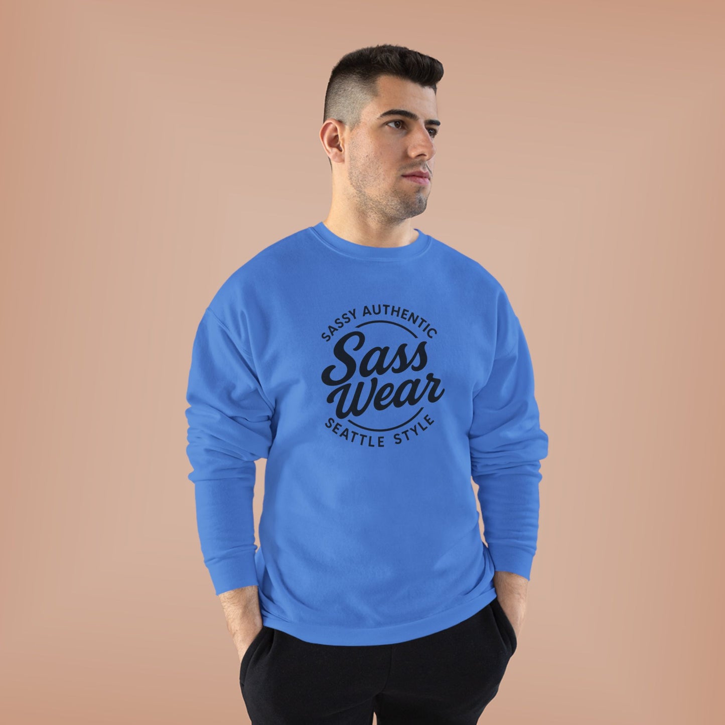 Sass Wear Unisex Eco-Friendly Crewneck Sweatshirt