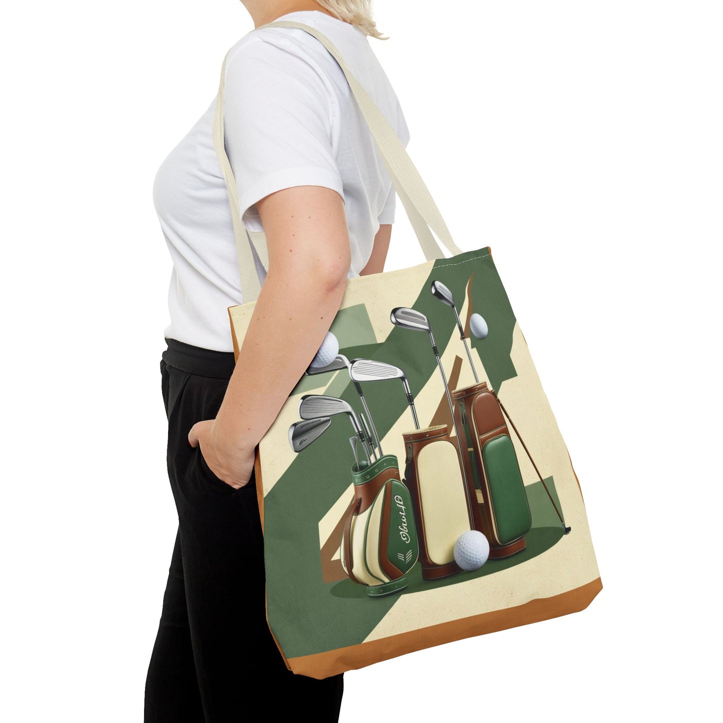 retro golf gear Tote Bag