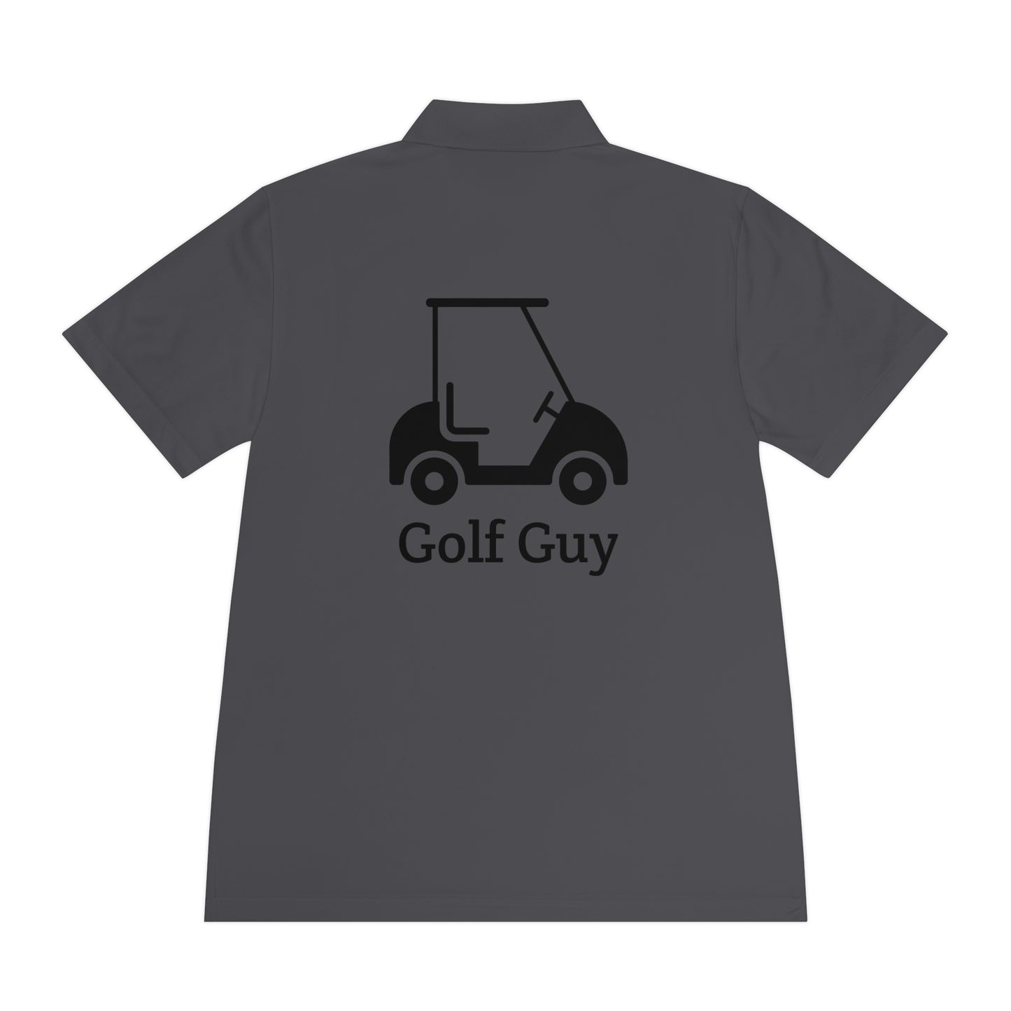Golf Guy Golf Cart Men's Polo Shirt