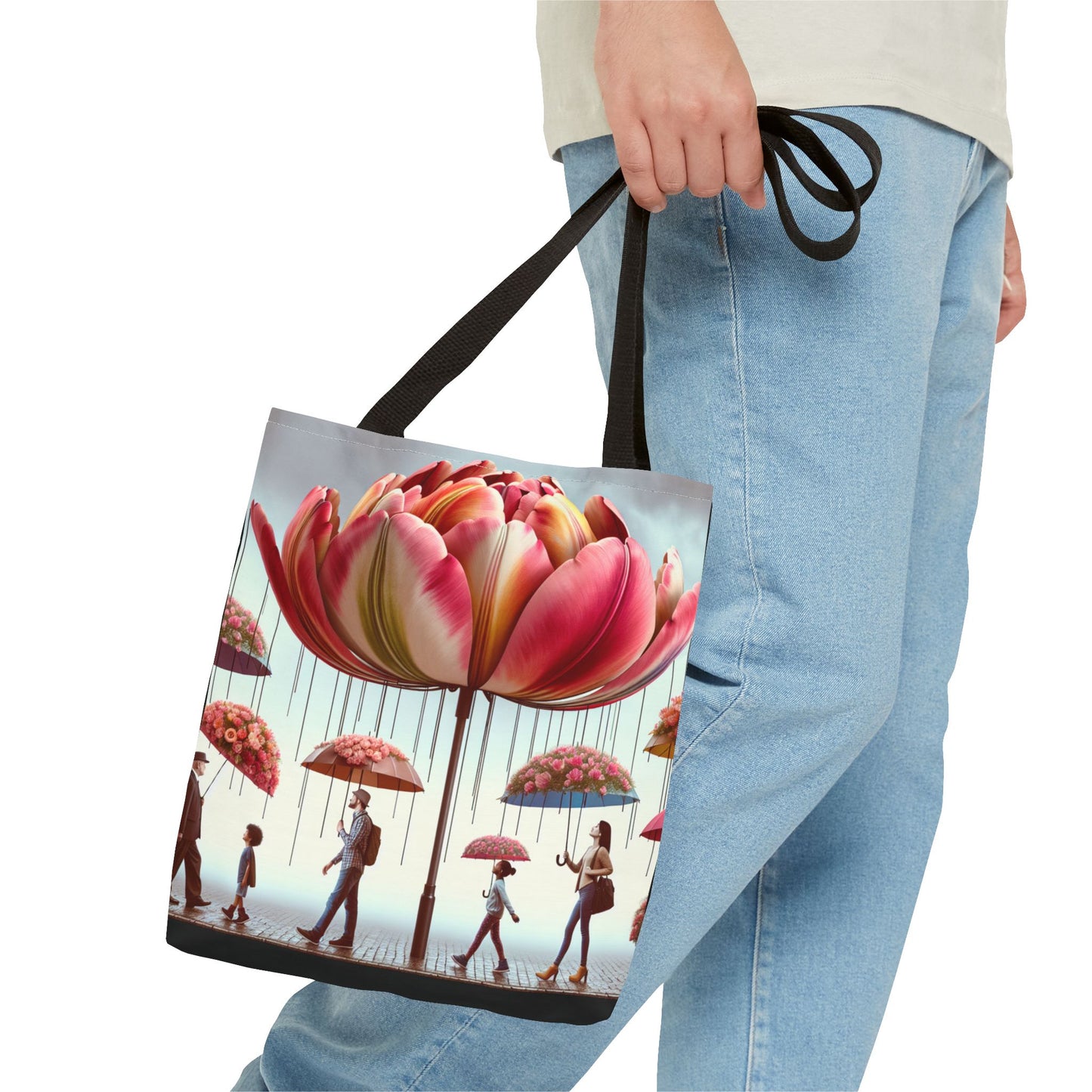 tulip umbrellas Tote Bag