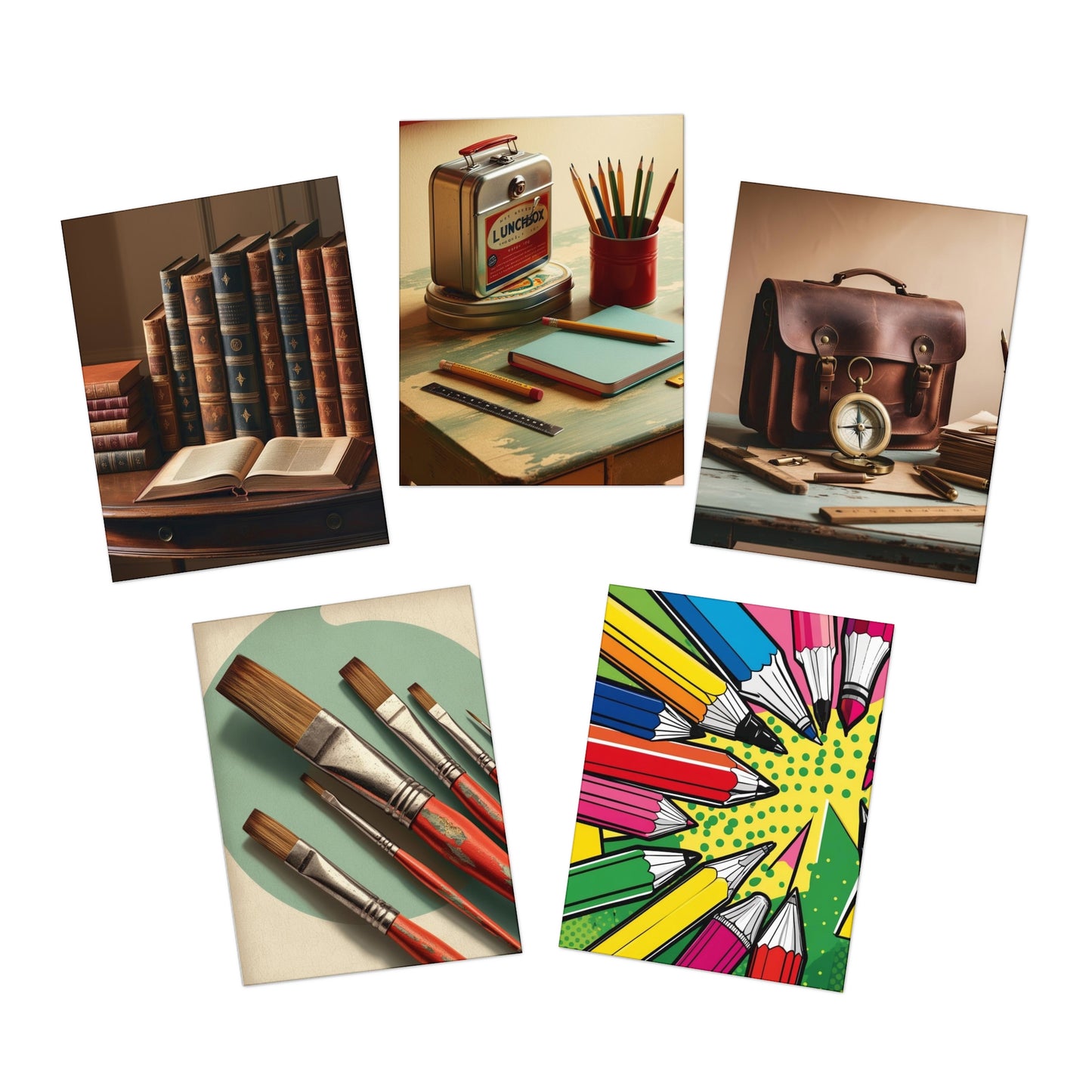 teachers Greeting Cards (5-Pack)
