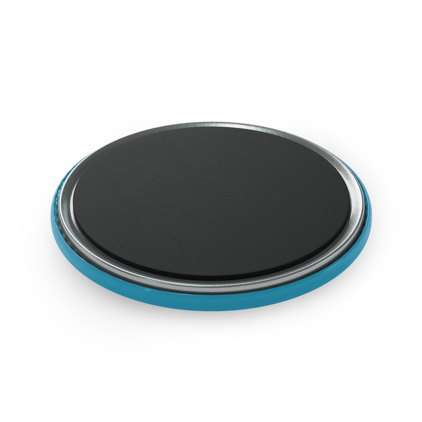 Turquoise I Just Can't Button Magnet