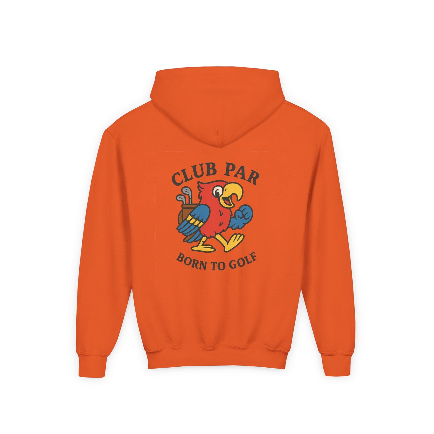 Club Par Born To Golf Youth Hoodie