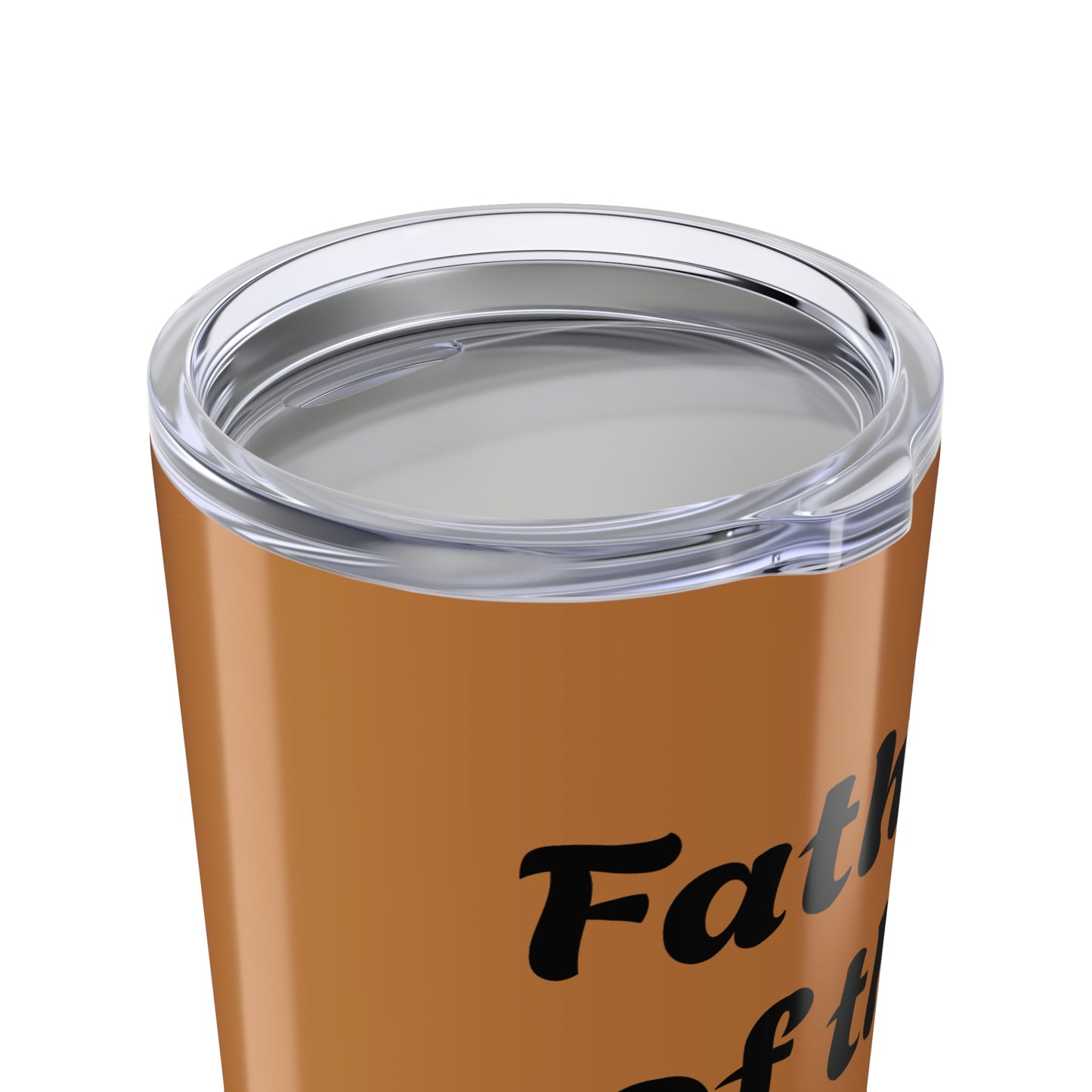 brown Father of the bride Tumbler 20oz