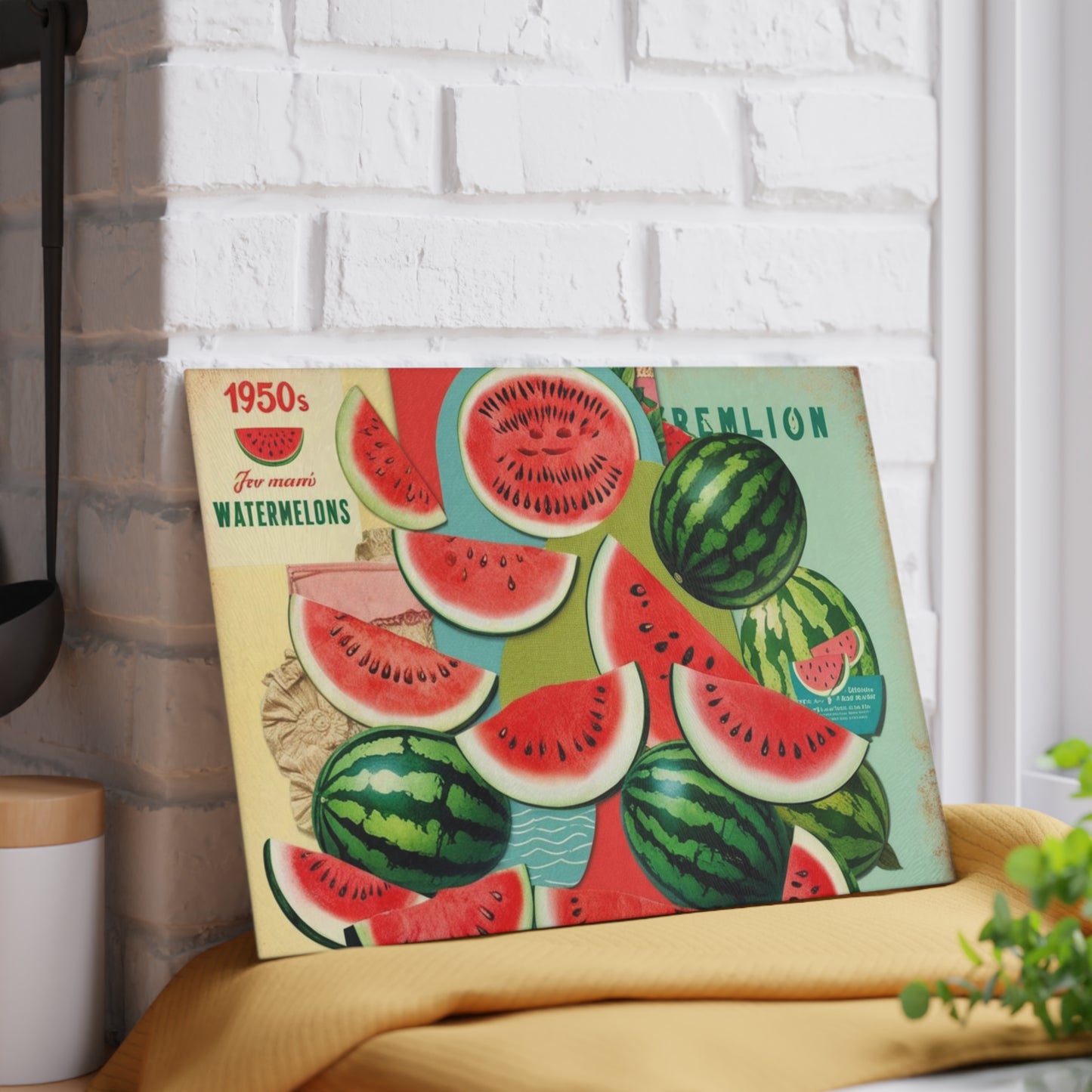 watermelon glass Cutting Board