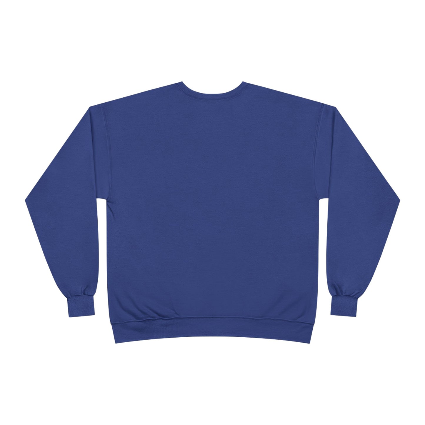 Sass Wear Unisex Eco-Friendly Crewneck Sweatshirt white logo