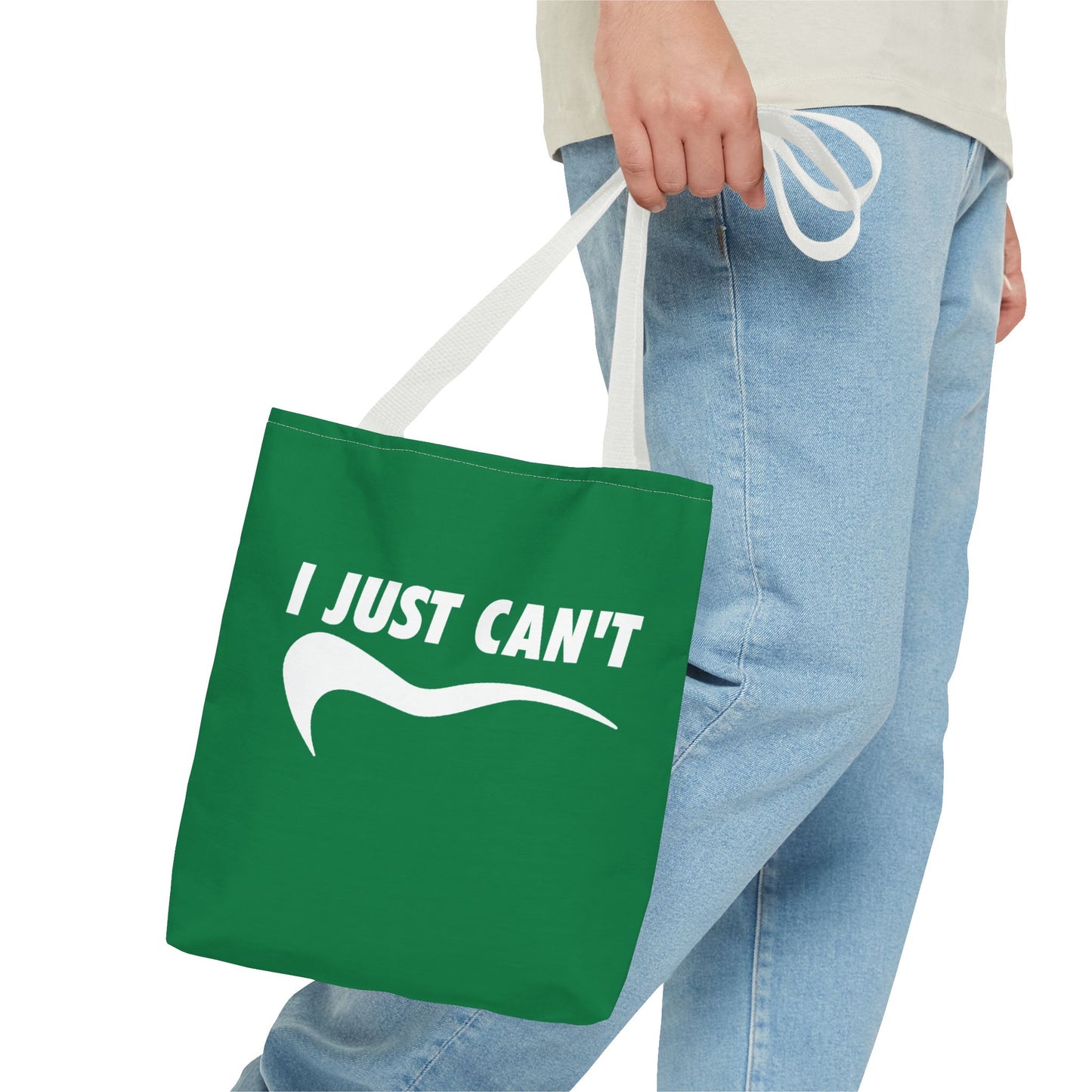Green I just can't Tote Bag
