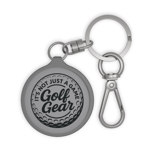 Grey Golf Gear Keyring Tag