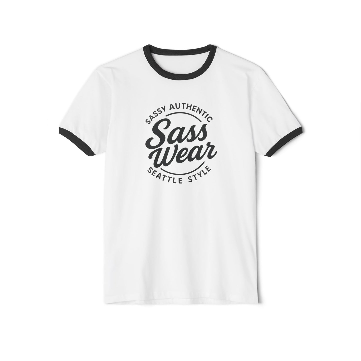 Sass Wear cotton ringer tee