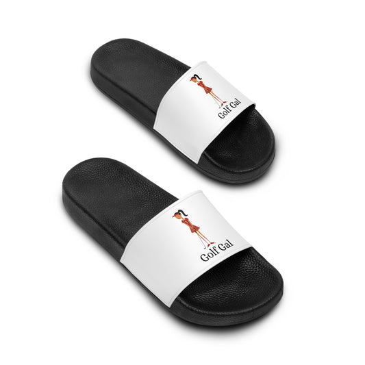 Golf Gal Women's Slide Sandals Red
