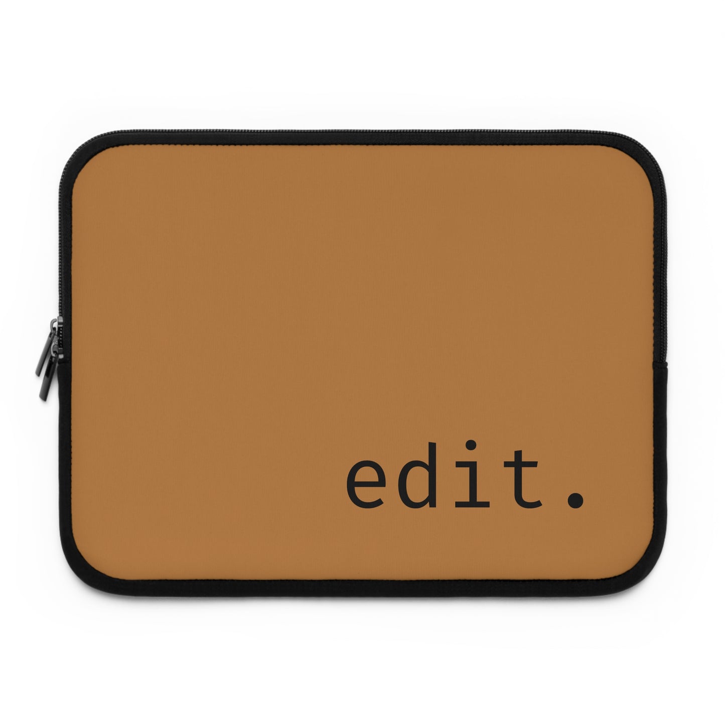 brown edit Laptop Sleeve