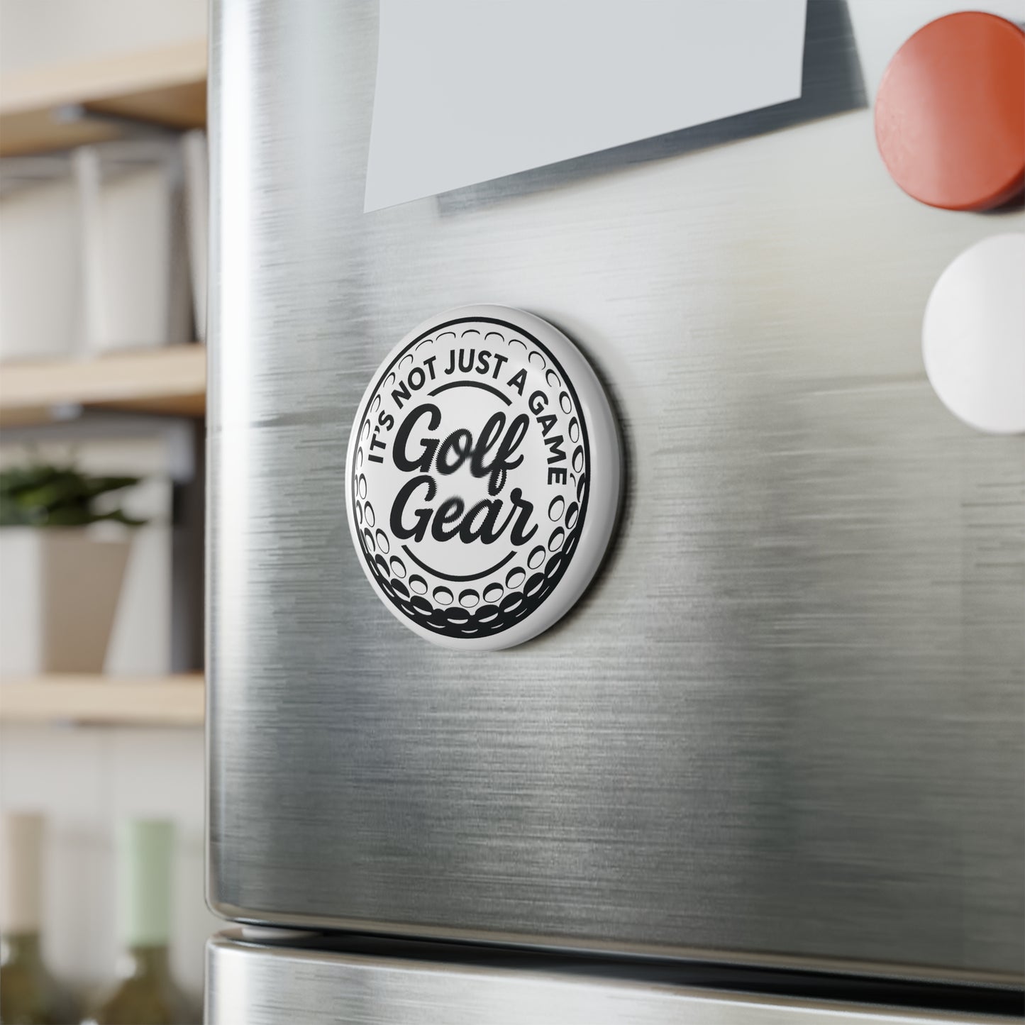 Golf Gear Button Magnet