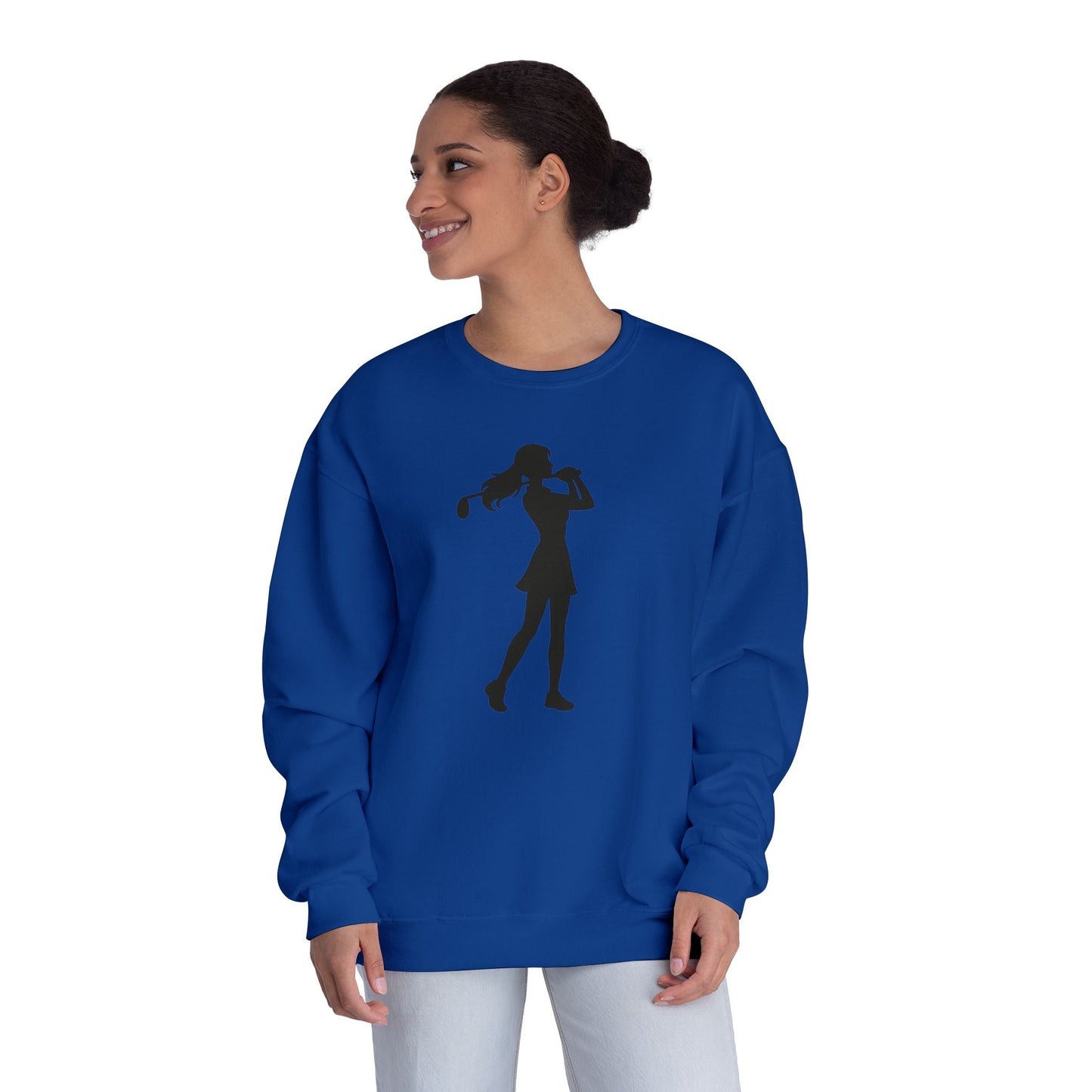 Golf Gal Silhouette Crewneck Sweatshirt