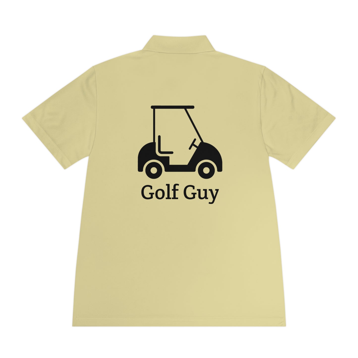 Golf Guy Golf Cart Men's Polo Shirt