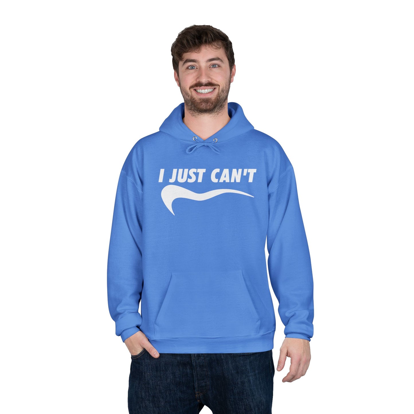 I just Can't Unisex Eco-Friendly Hoodie