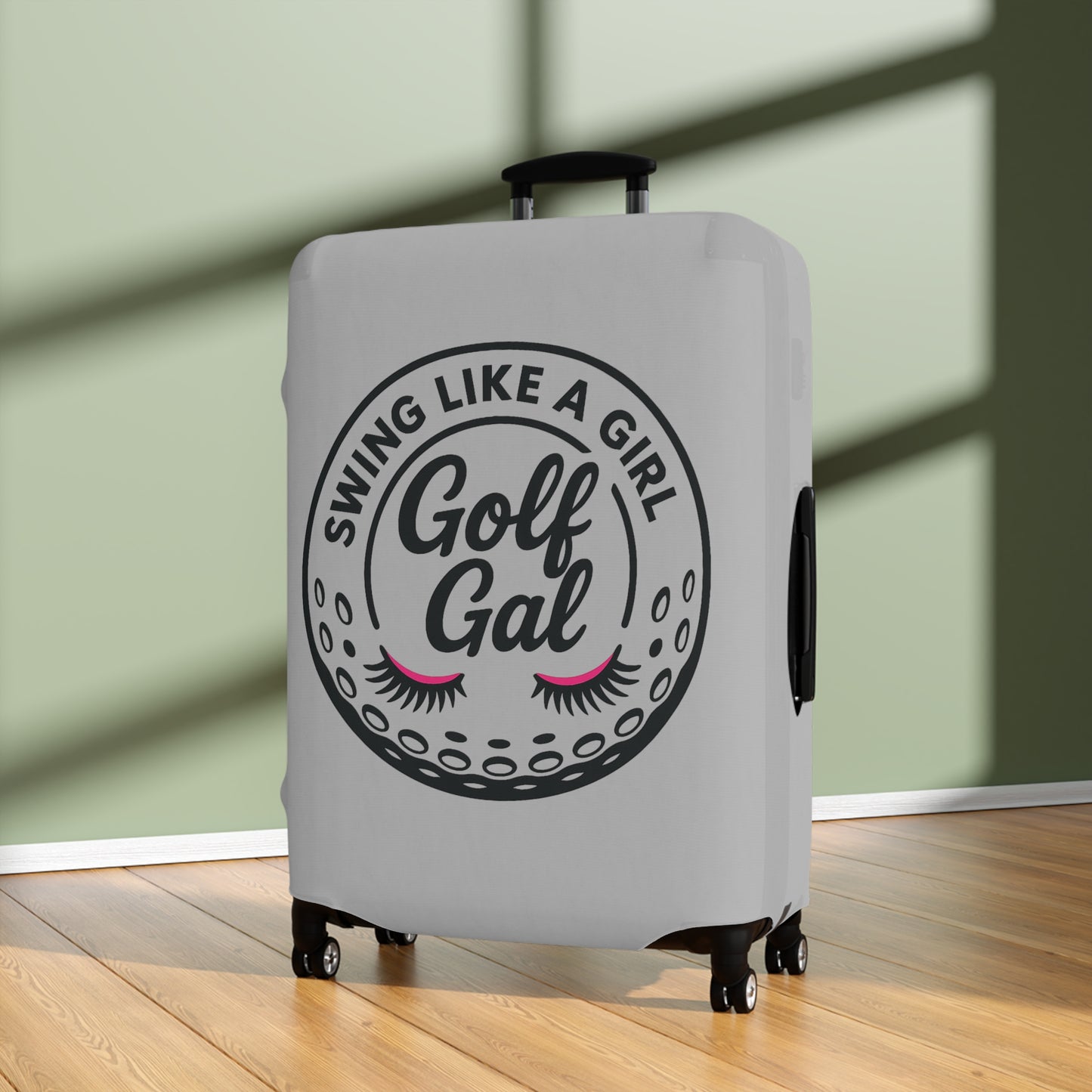 Golf Gal Luggage Cover Gray