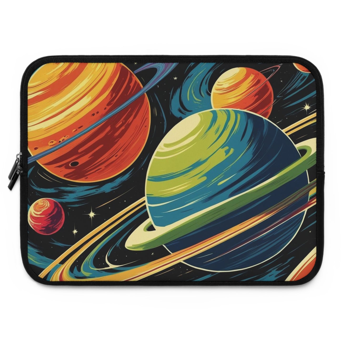 retro planets Laptop Sleeve