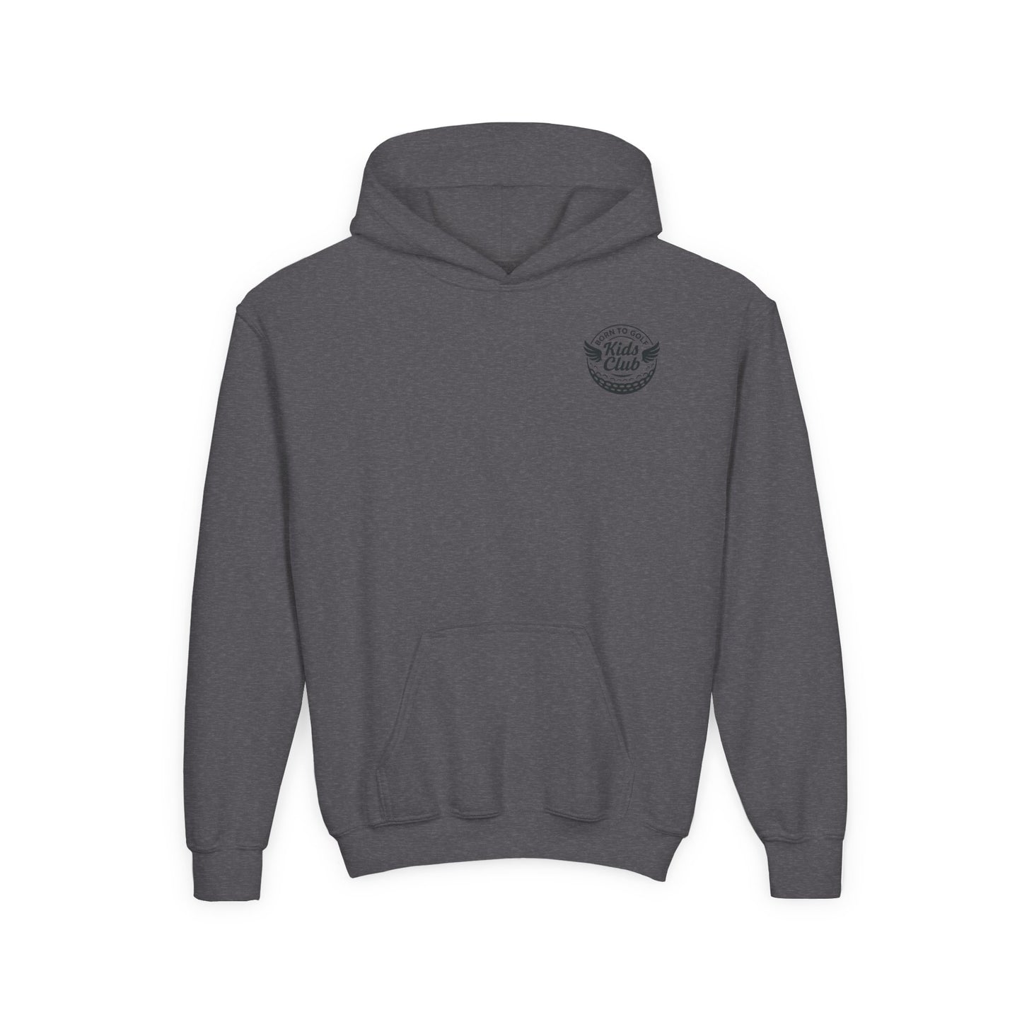 Club Eagle Born To Golf Youth Hoodie