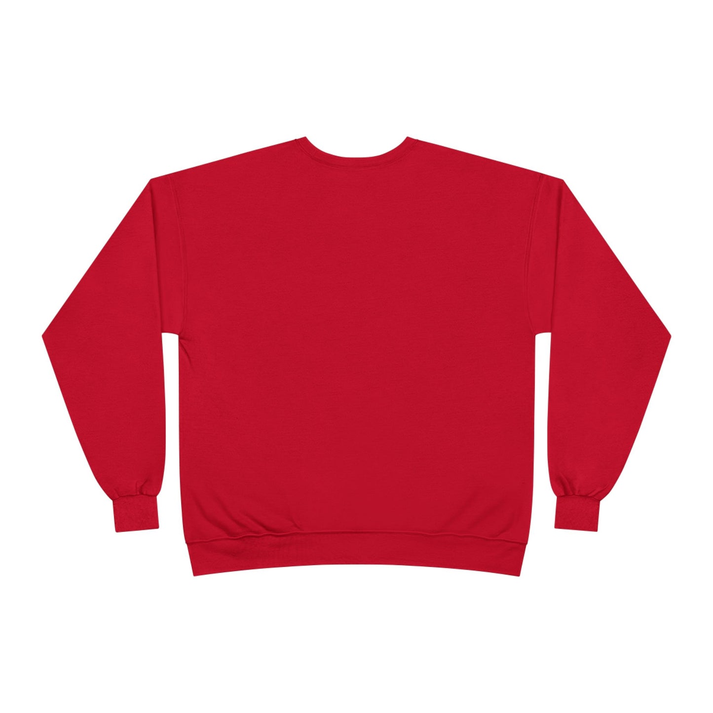 Sass Wear Unisex Eco-Friendly Crewneck Sweatshirt white logo