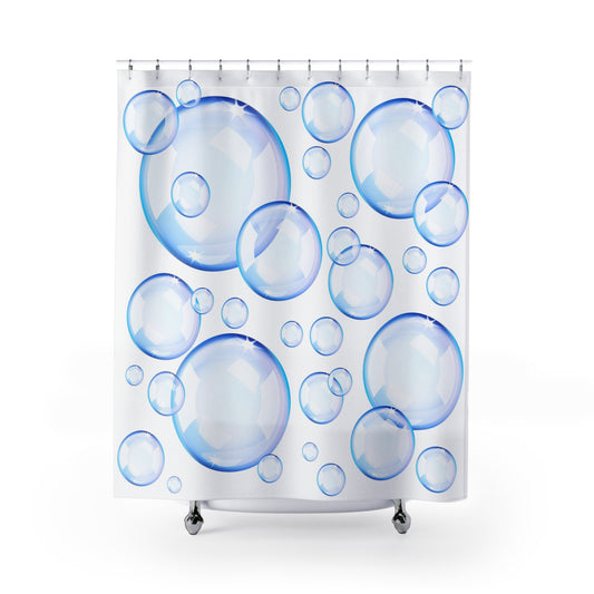Bubbles Shower Curtains
