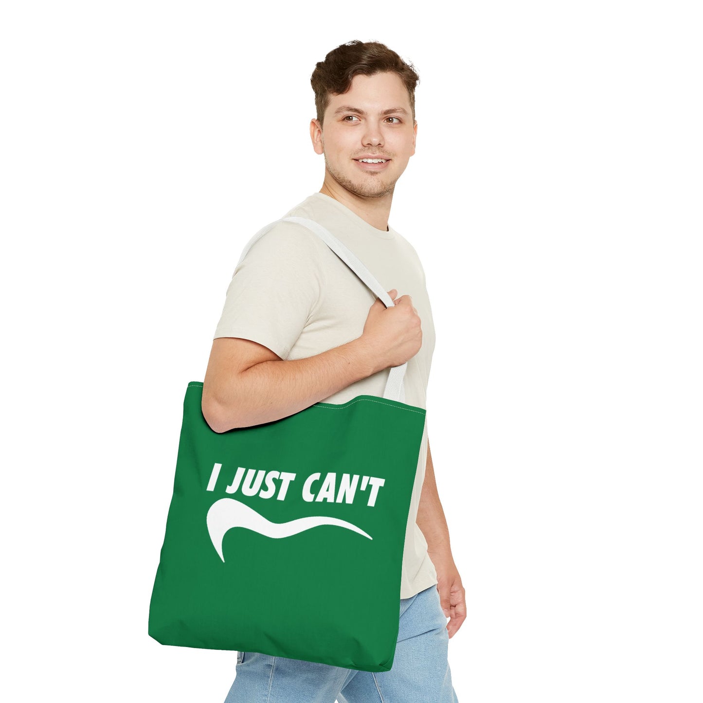 Green I just can't Tote Bag