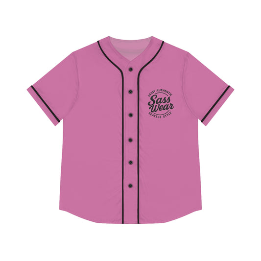 Sass wear pink Baseball Jersey