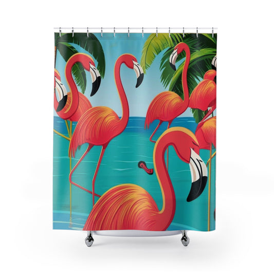 flamingo Shower Curtains