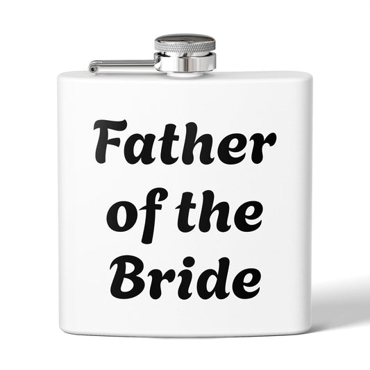 Father of the Bride, Stainless Steel Flask