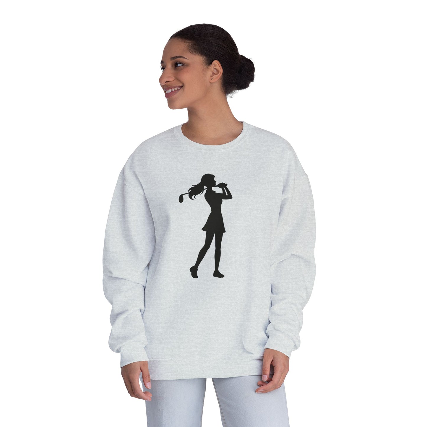 Golf Gal Silhouette Crewneck Sweatshirt