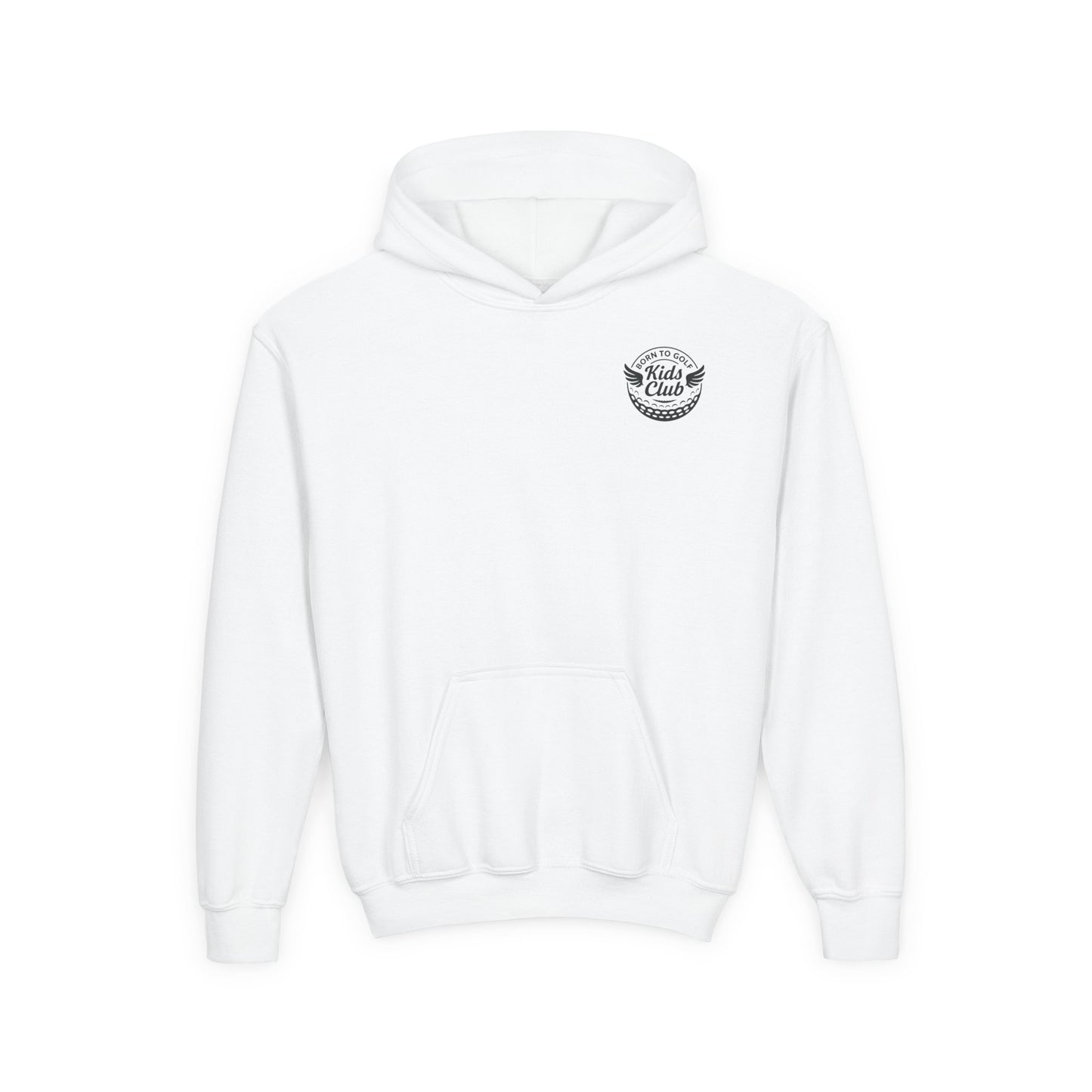 Club Eagle Born To Golf Youth Hoodie