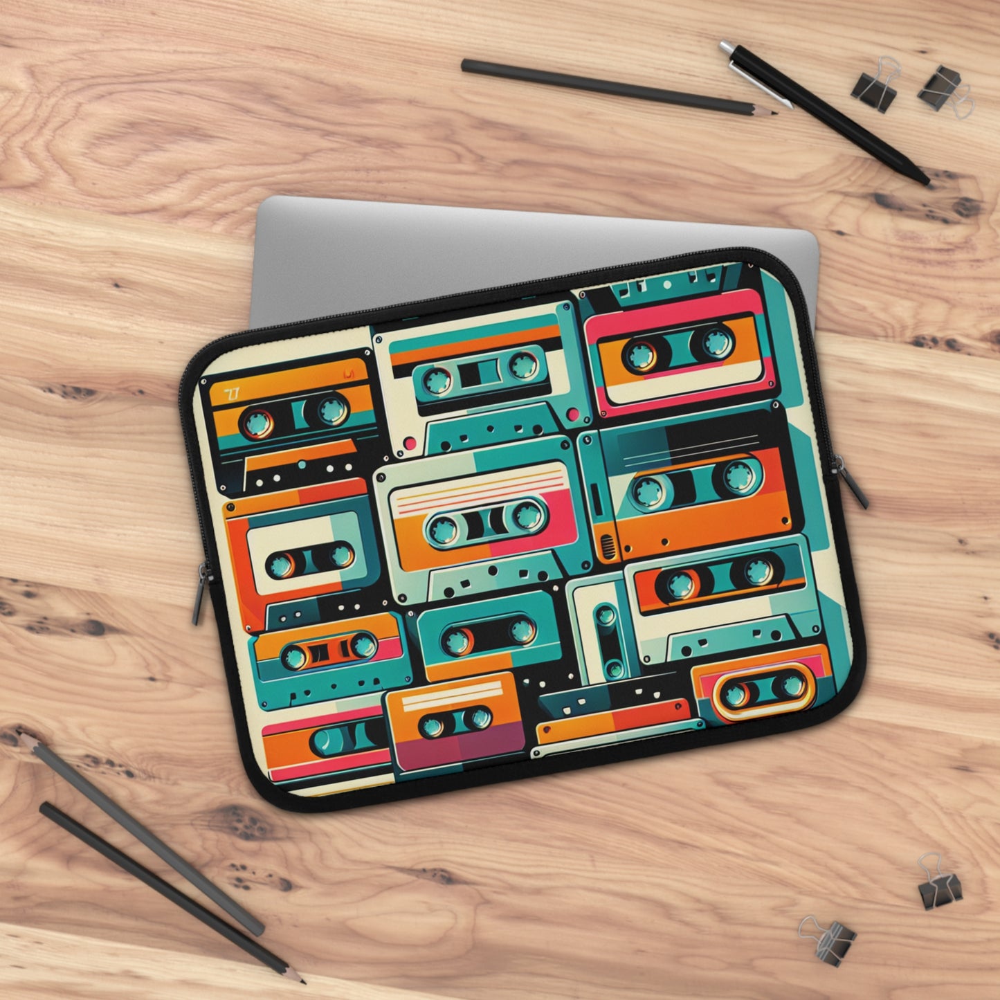 retro cassette tape Laptop Sleeve