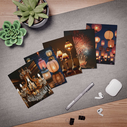 out of the darkness Greeting Cards (5-Pack)