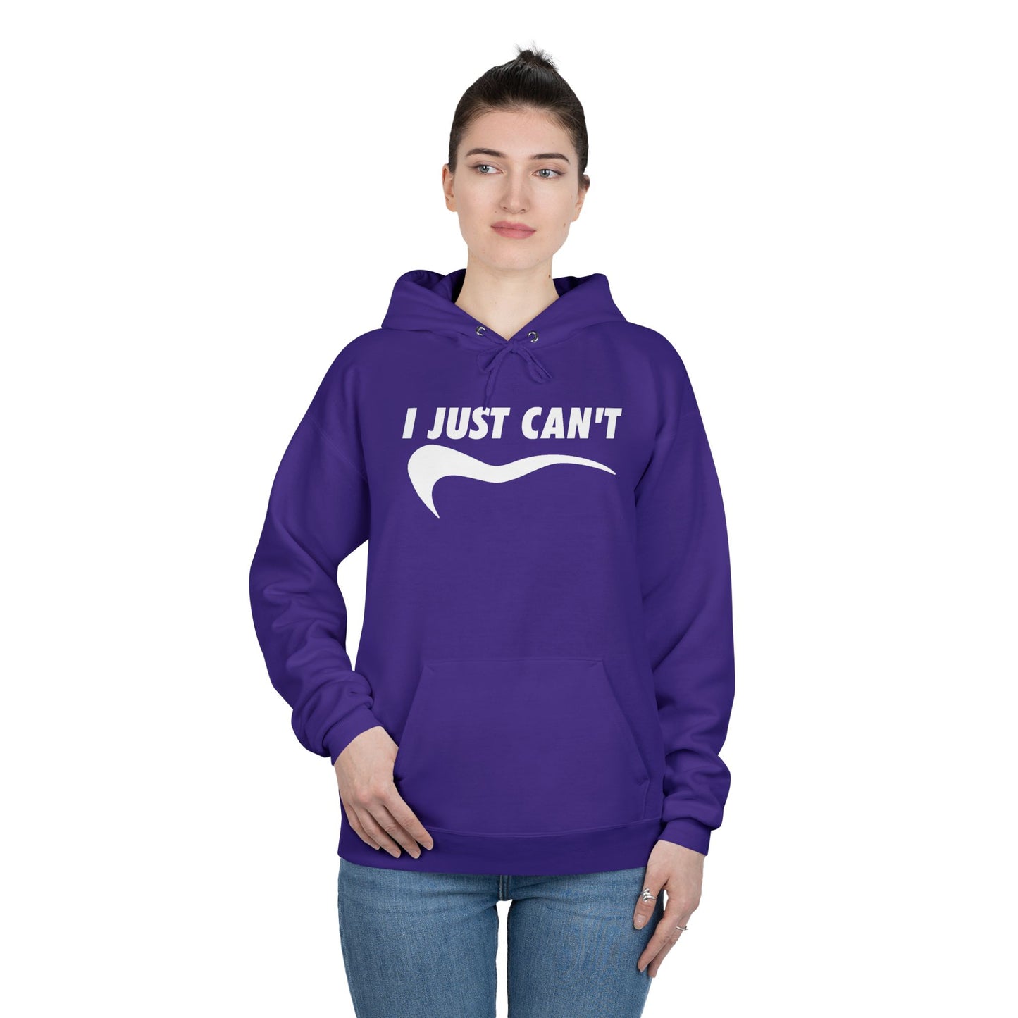 I just Can't Unisex Eco-Friendly Hoodie