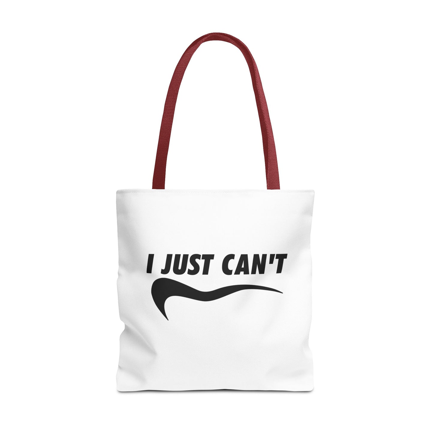 White I just can't Tote Bag