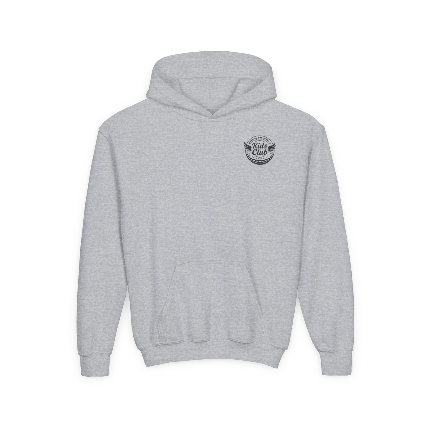 Club Eagle Born To Golf Youth Hoodie