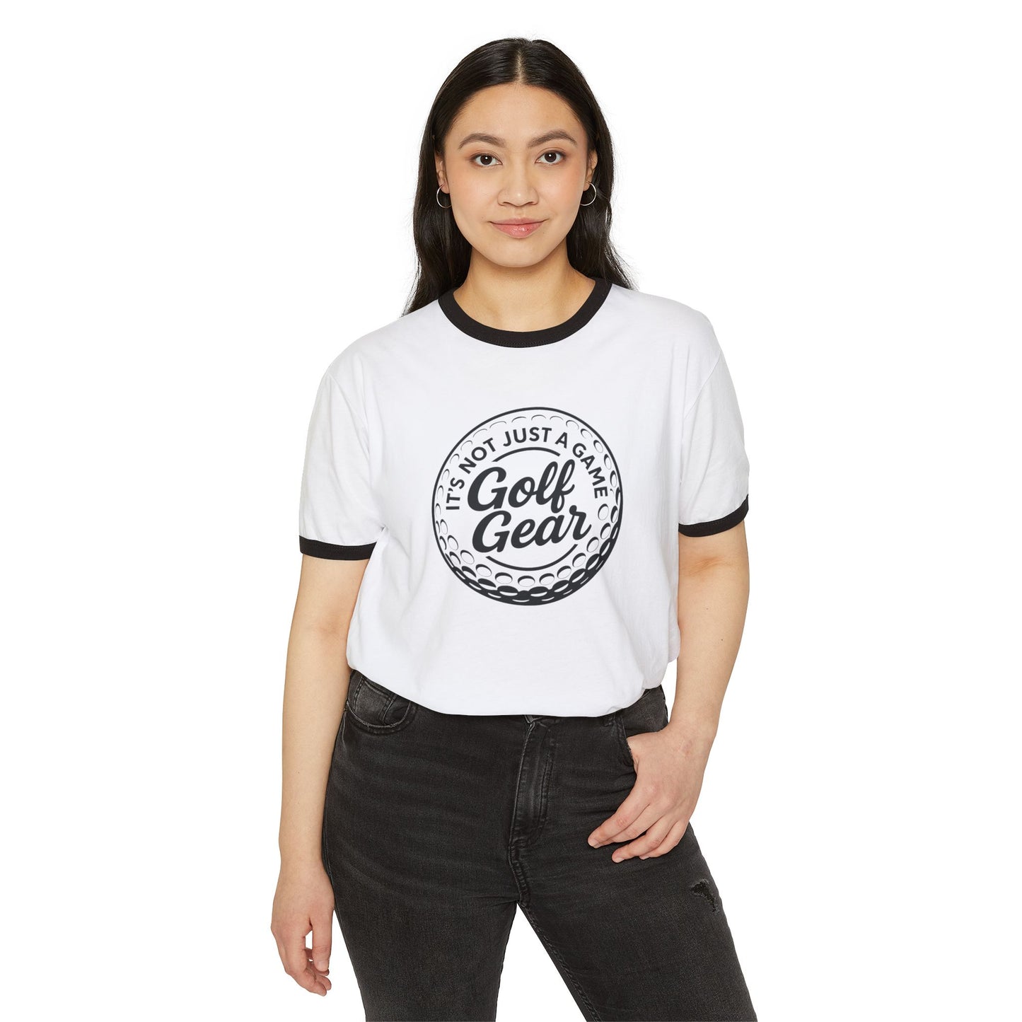 Golf Gear Cotton Ringer T-Shirt