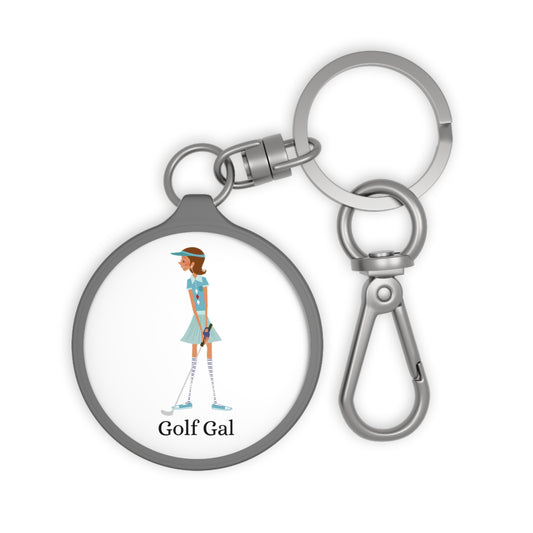 Golf Gal Keyring Tag Lily