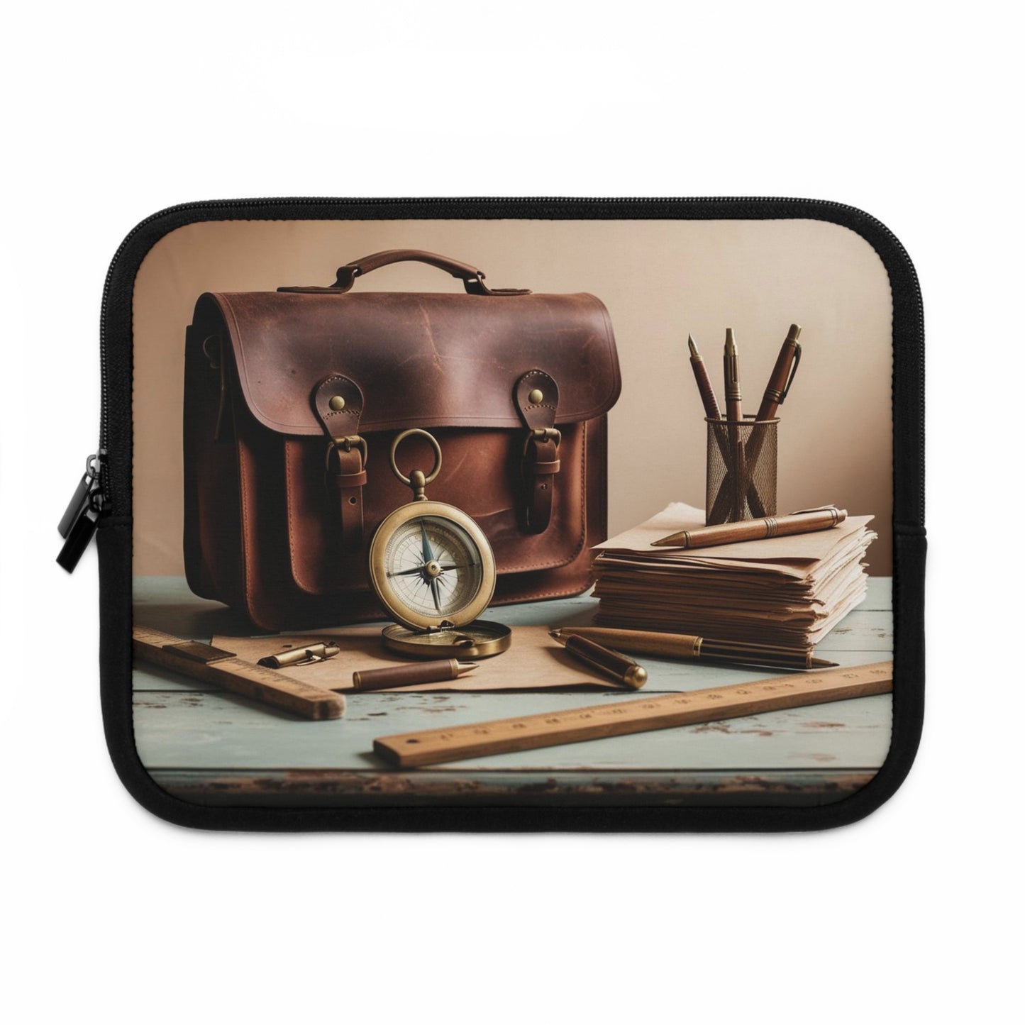 vintage school supplies/professor Laptop Sleeve
