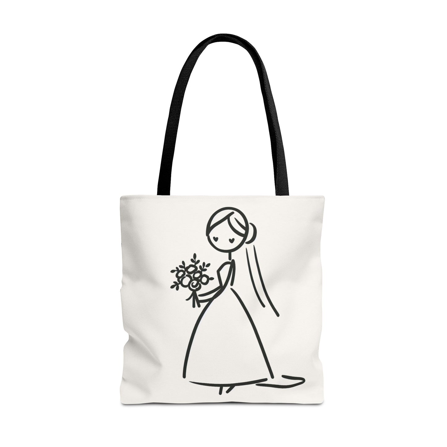 simplistic bride Tote Bag