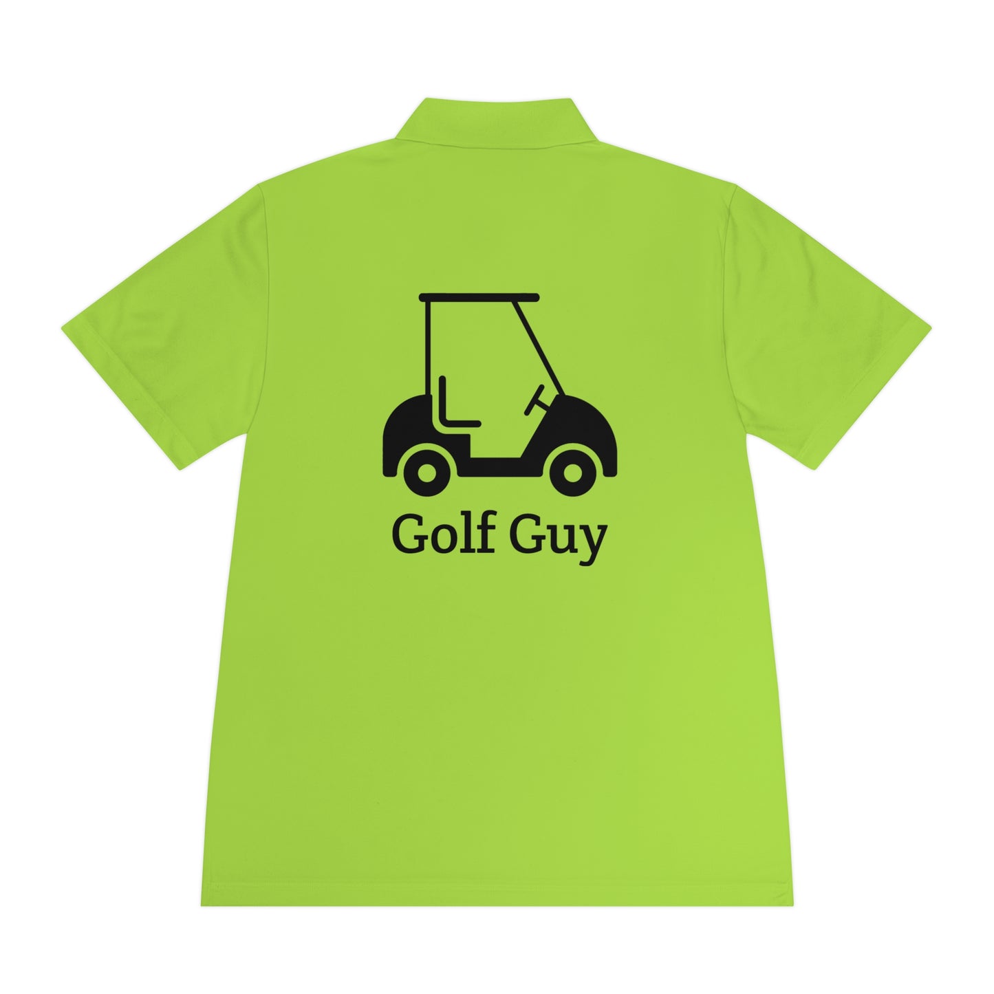 Golf Guy Golf Cart Men's Polo Shirt