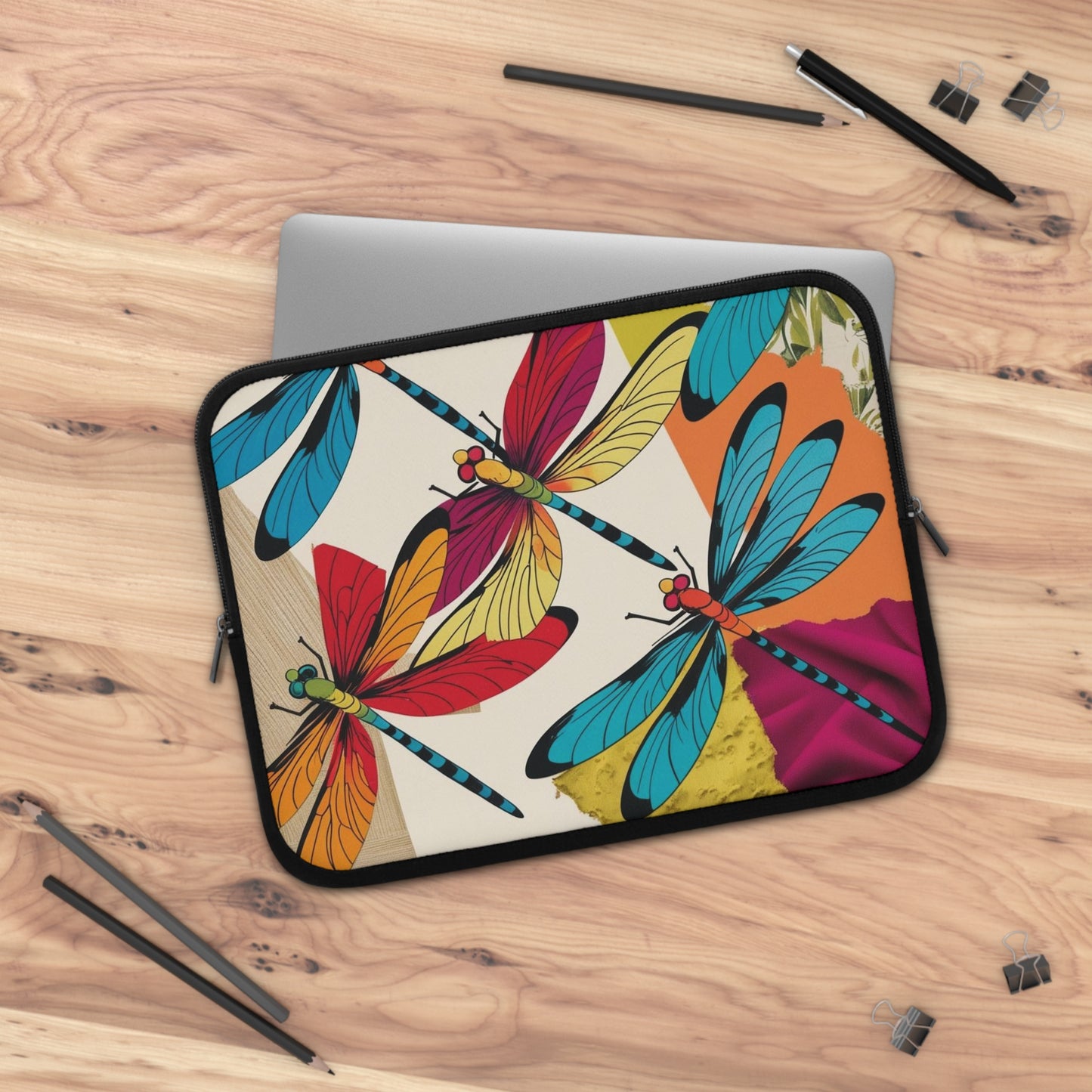 retro Dragonfly Laptop Sleeve