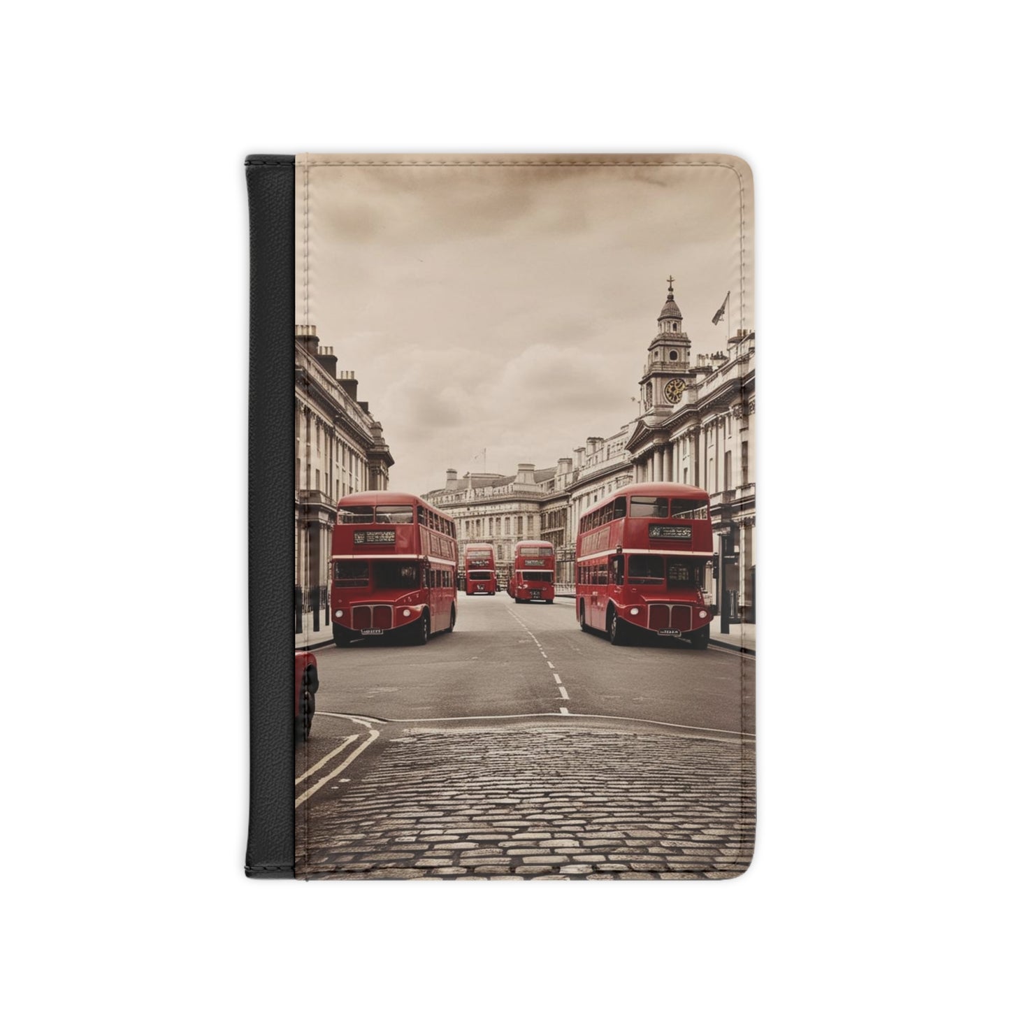 vintage London Passport Cover